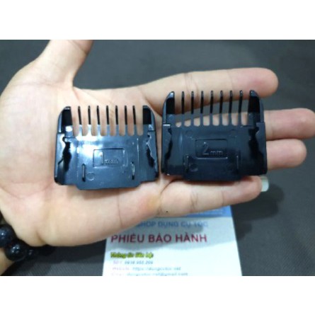 Cữ Tông Đơ Cắt Tóc 1mm Và 2mm, Bộ 2 Cữ Nhựa Cho Tông Đơ Pin Các Loại.