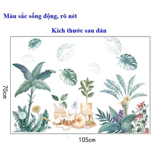 Decal giấy dán tường [MẪU MỚI] Decan Mèo Cưng