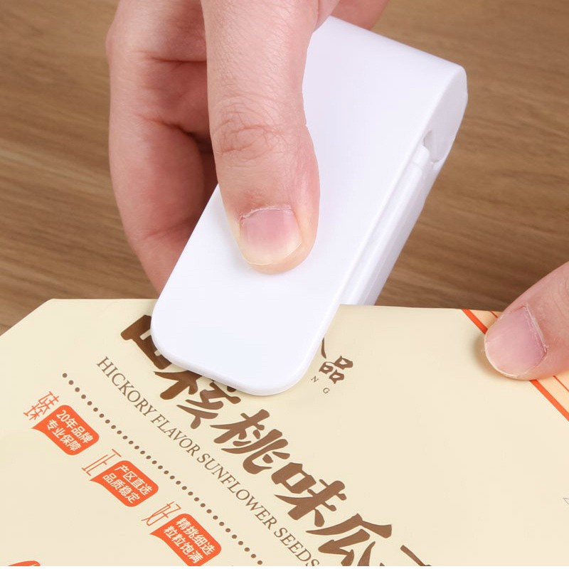 Máy hàn miệng túi mini máy niêm phong thực phẩm tiện lợi nhỏ gọn cho gia đình
