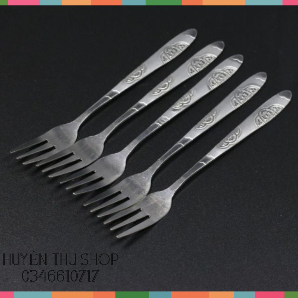 Sỉ 10 dĩa inox ăn hoa quả