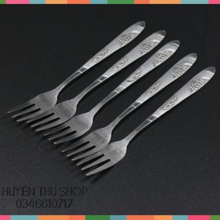 Sỉ 10 dĩa inox ăn hoa quả