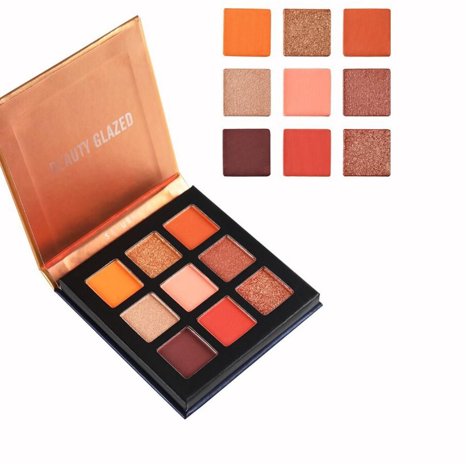 (Hàng Mới Về) Bảng Phấn Mắt Beauty Glazed 9 Màu B51 B 51 Mars Peach Almond Màu Sắc | BigBuy360 - bigbuy360.vn