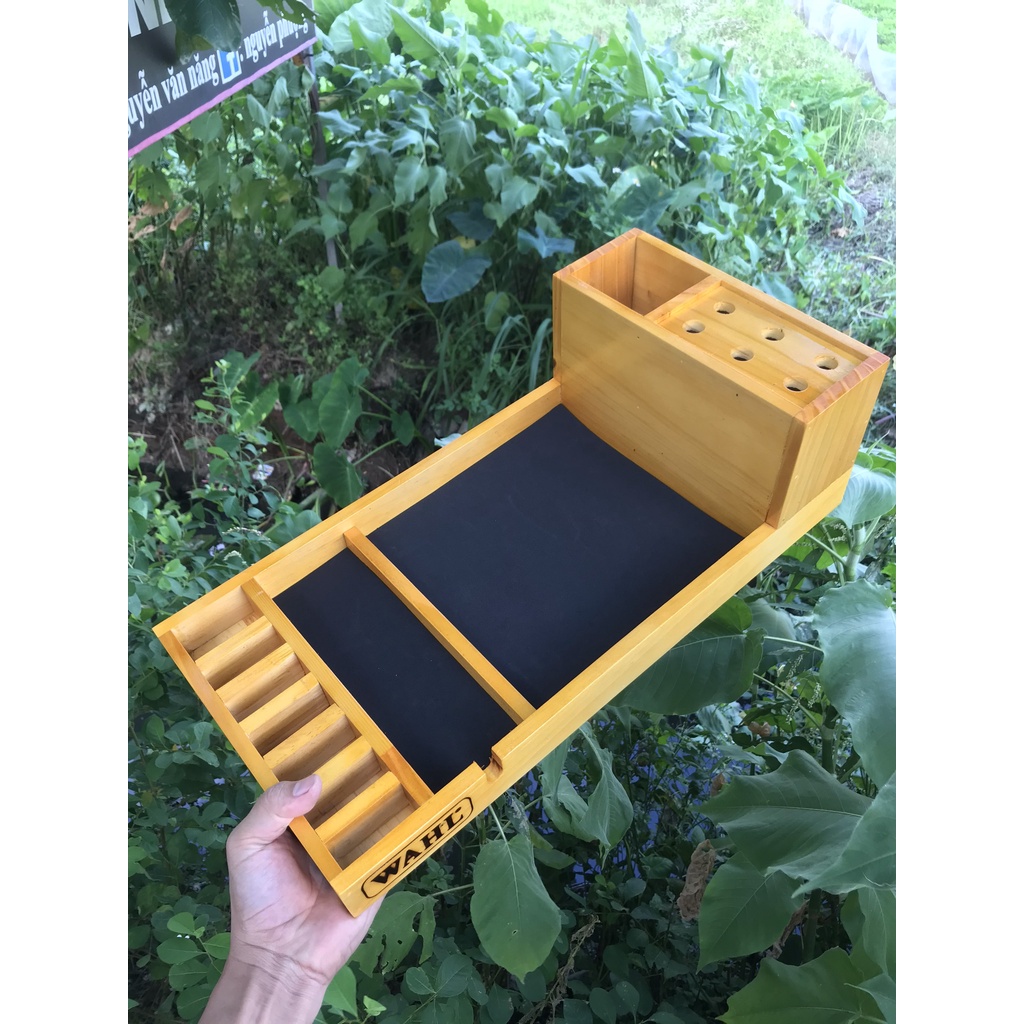 khay gỗ đưng tông đơ