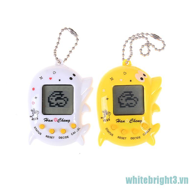 Set 3 Máy Nuôi Thú Ảo Tamagotchi Màu Trắng 168 Trong 1