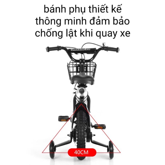 Xe Đạp cho bé yêu  Beiquiton (12-18inch)cho bé 2-10 tuổi