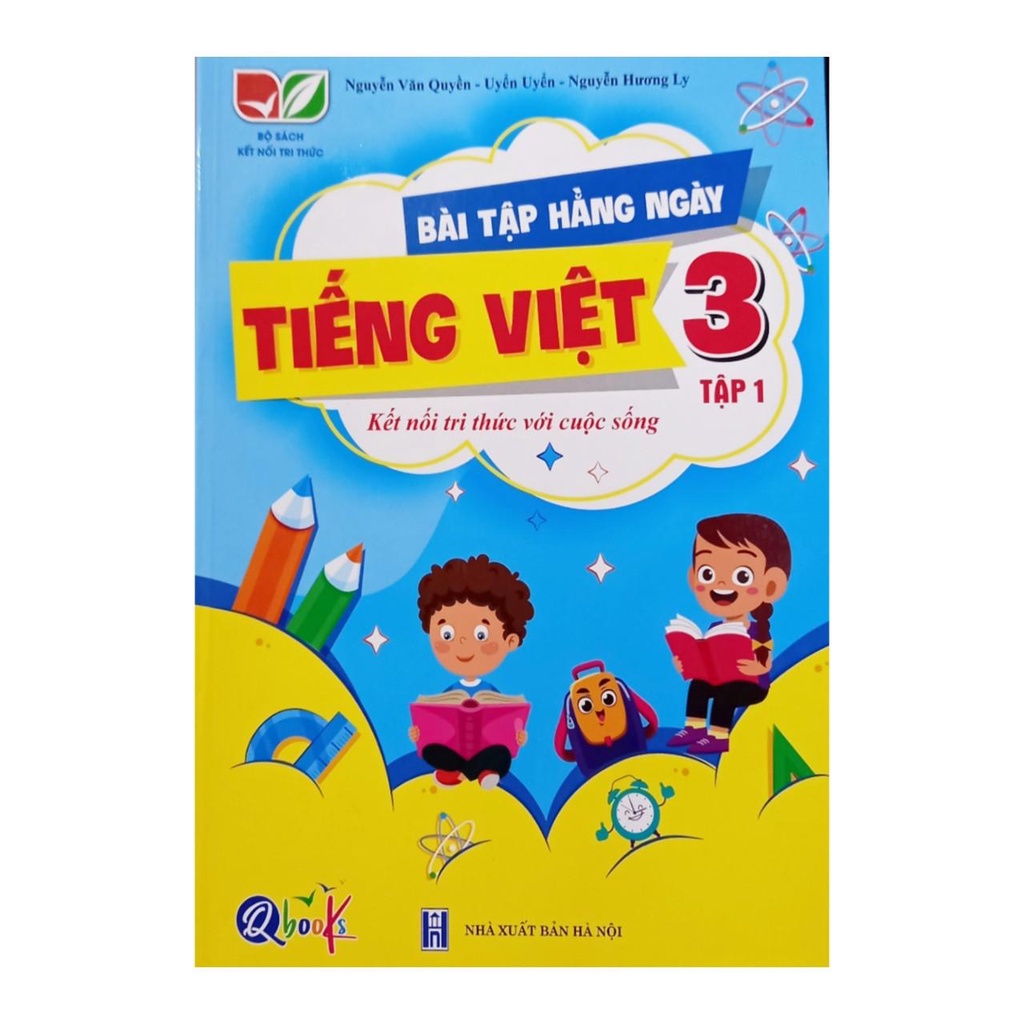Sách - Combo Bài Tập Hằng Ngày Toán Tiếng Việt 3 Tập 1 [Kết nối tri thức]