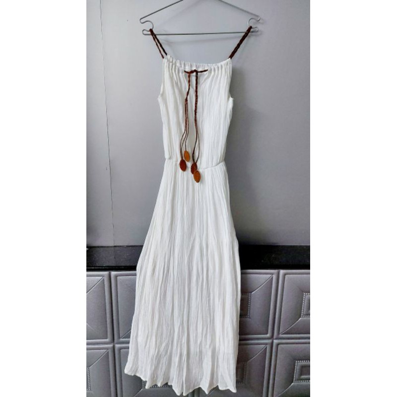 Đầm trắng vintage,maxi vàng,đầm boho đỏ