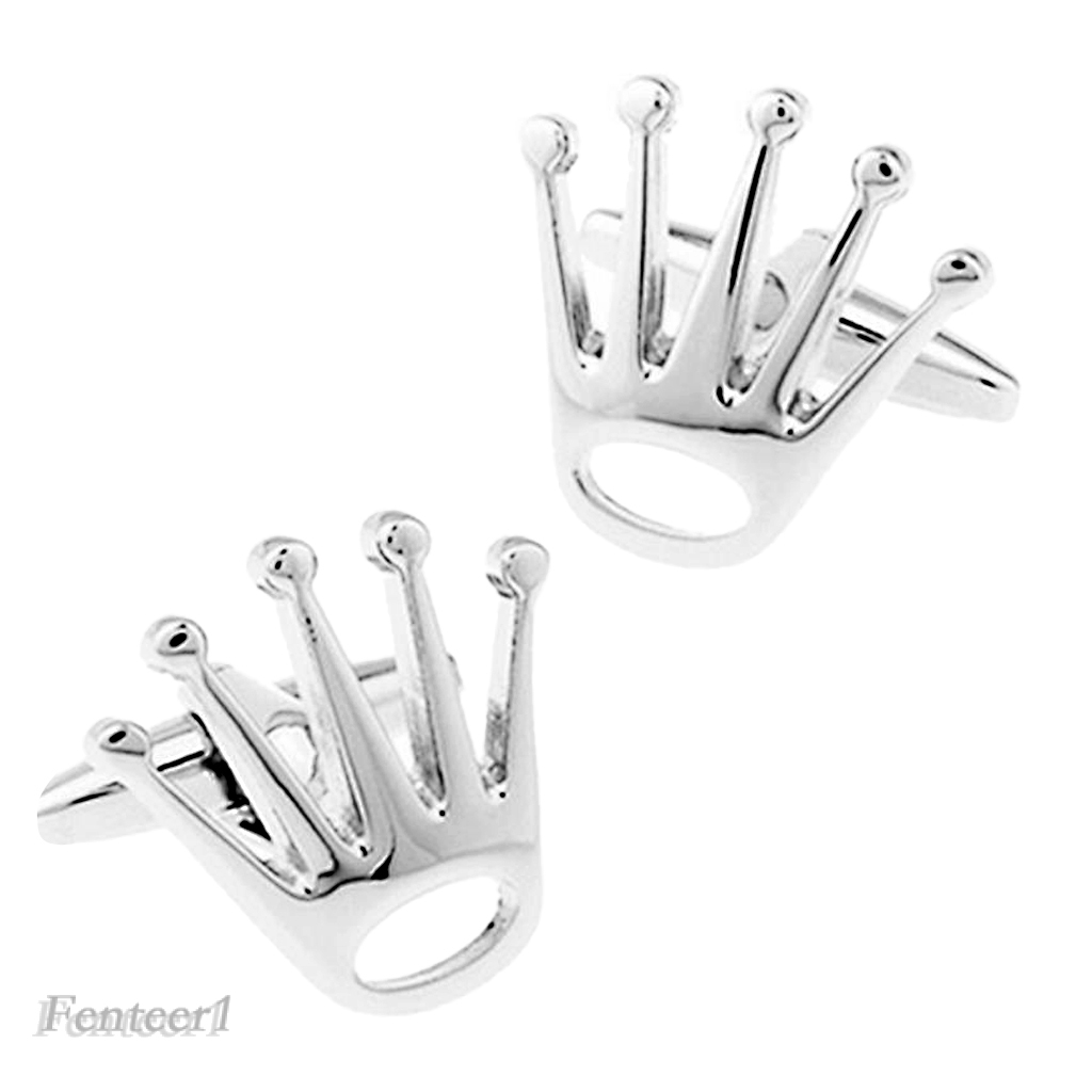 1 Cặp Khuy Măng Sét Cài Áo Sơ Mi Cho Tiệc Cưới Thời Trang