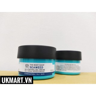 Gel Kiểm Soát Bã Nhờn, Cung Cấp Dưỡng Chất Suốt Cả Ngày TheBodyShop Seaweed Oil-Control Gel Cream 50ml