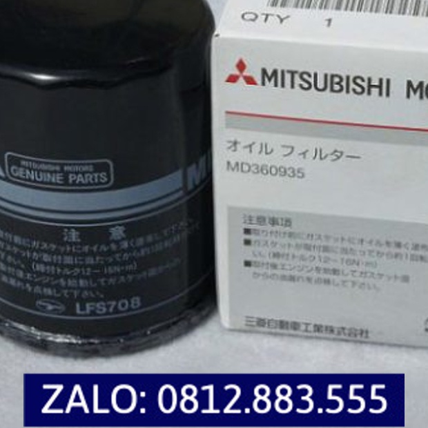 Lọc nhớt động cơ Mitsubishi Attrage, Grandis, Mirage, Outlander, Pajero, Triton, Xpander (Mã MZ690115-A)