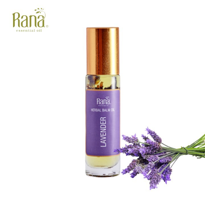 Dầu Bi Lăn Thảo Mộc OẢI HƯƠNG Lavender 10ml_Tinh Dầu Lăn Thảo Dược_HƯƠNG THƠM THIÊN NHIÊN, GIẢM STRESS, CHỐNG MẤT NGỦ