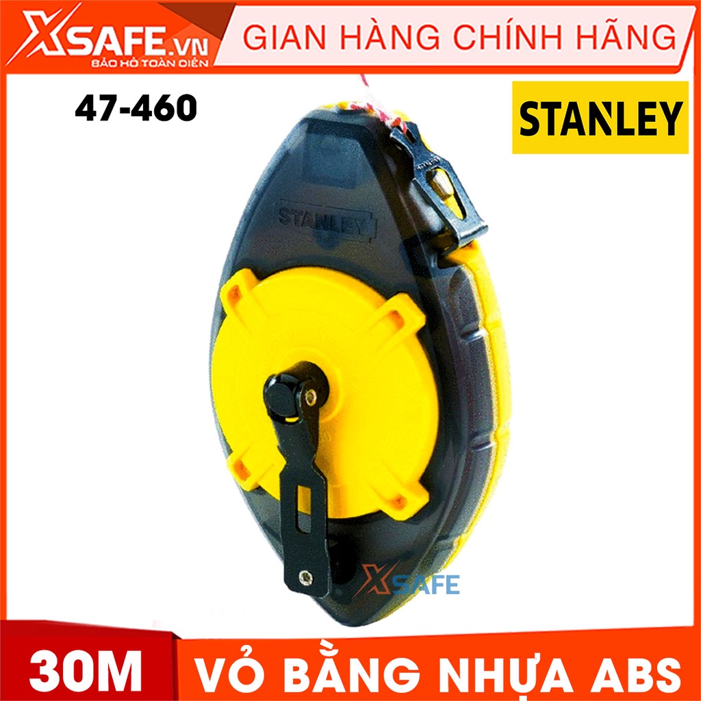 Thước đánh dấu mực STANLEY vỏ nhựa ABS Dụng cụ đánh dấu vạch mực Stanley đầu móc thép không gỉ, kiểu dáng nhỏ gọn