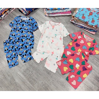 Combo 3 bộ borip cộc tay mẫu mới 2020 cho bé