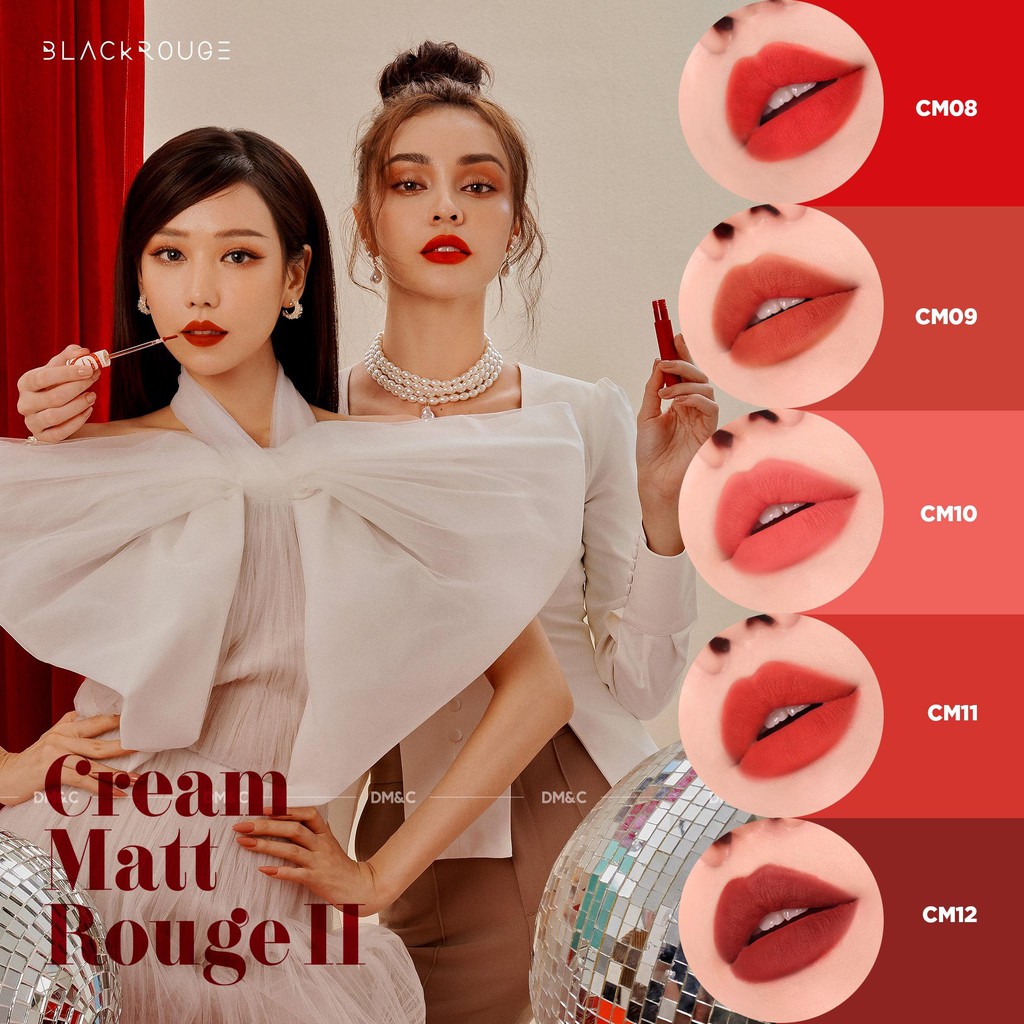 Son Kem Lì Black Rouge Creamy Matt Rouge-[Coco Shop] | Thế Giới Skin Care