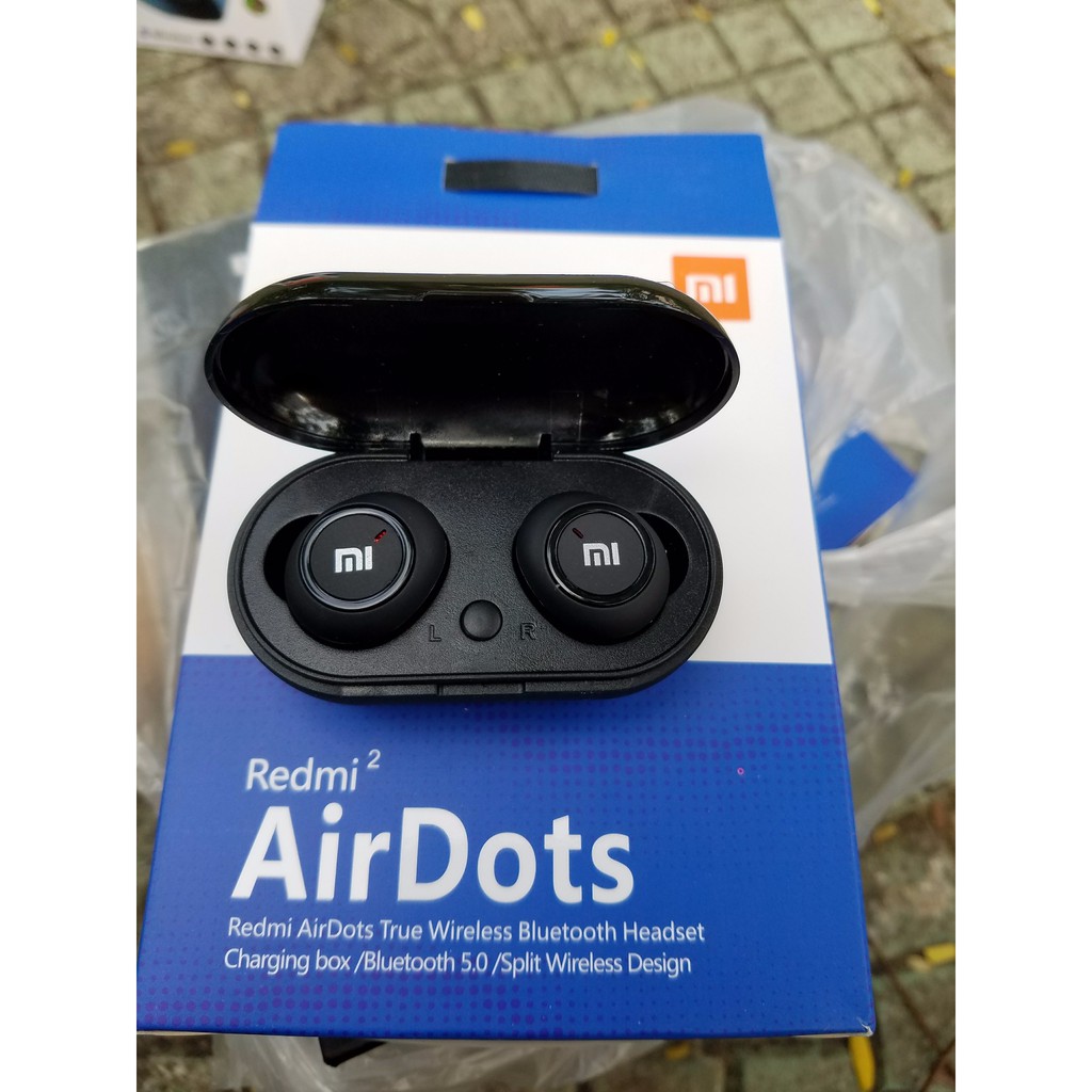 Tai Nghe Bluetooth AirDots Redmi2 Đen True Wireless
