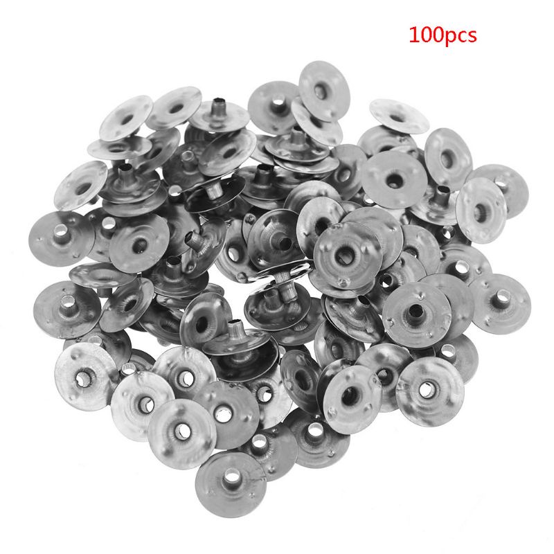 Set 100 Kẹp Bấc Làm Đồ Thủ Công Bằng Kim Loại