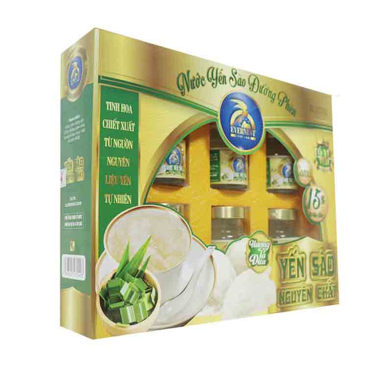 Hộp yến sào EVERNEST 15% tổ yến cao cấp thức uống bổ dưỡng cho sức khỏe