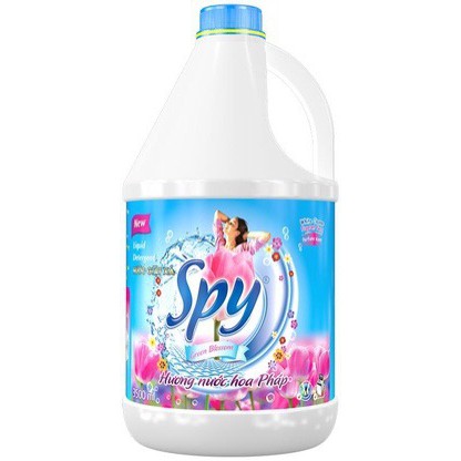 NƯỚC GIẶT XẢ SPY 2 IN 1 ĐỦ MÀU CAN 4,5L