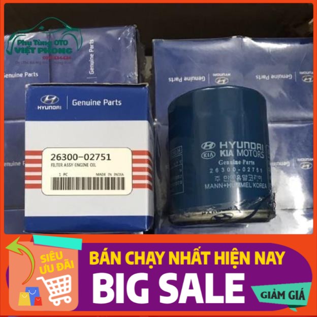 Combo 10 lọc dầu huyndai I10 grand