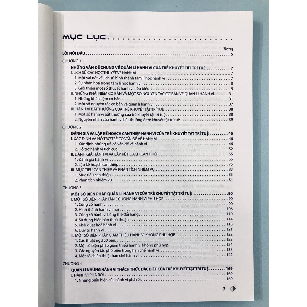 GT quản lí hành vi của trẻ khuyết tật trí tuệ