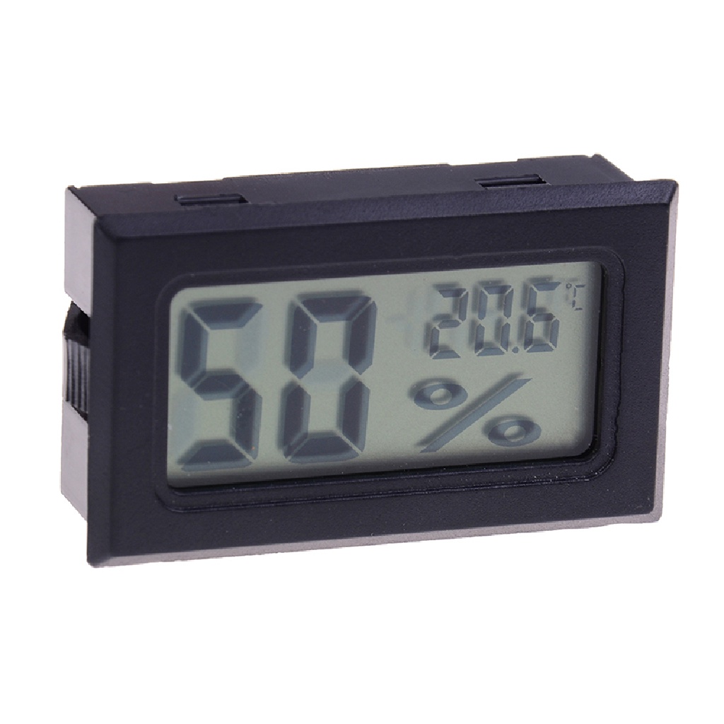 Nhiệt kế điện tử JETTING màn hình LCD kích thước nhỏ đo được độ ẩm và nhiệt độ