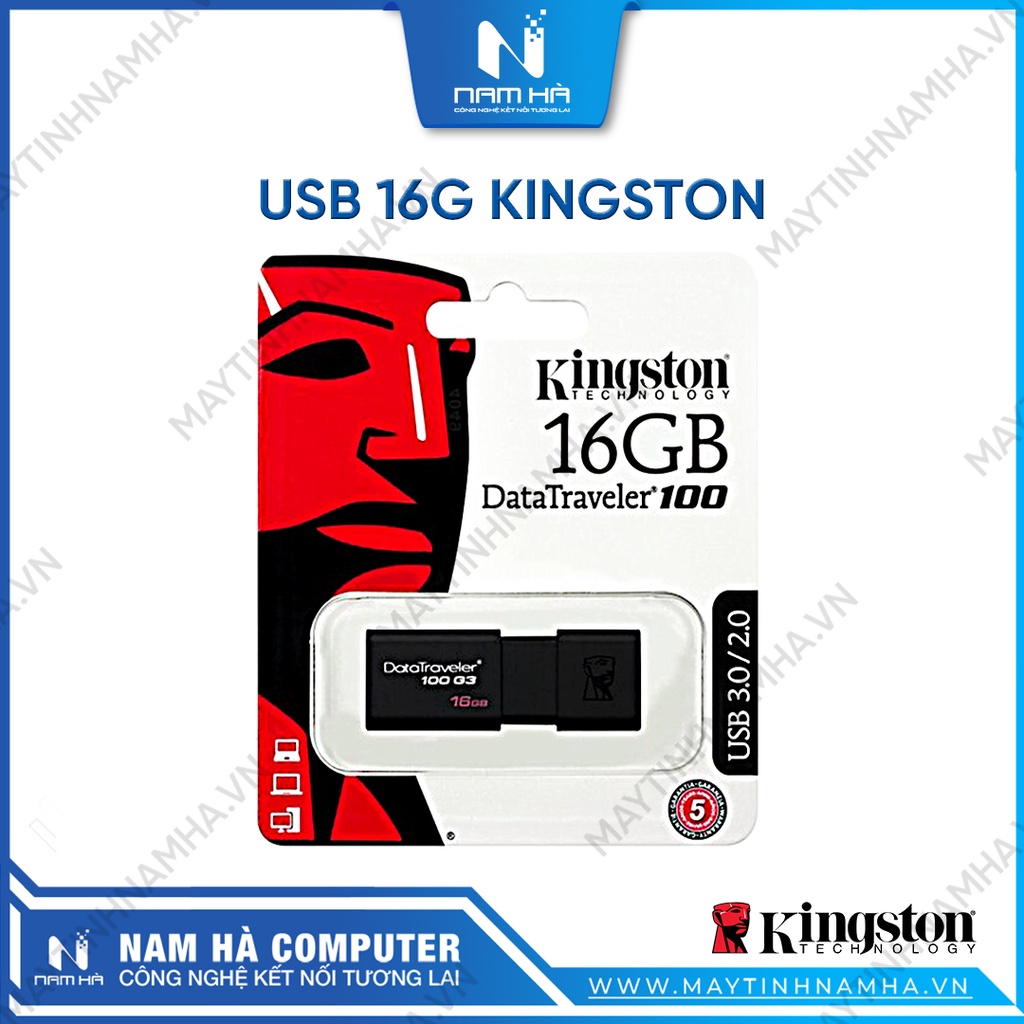 USB 16G 32G 64G 128G Kingston USB 3.0 - Hàng chính hãng - Bảo hành 24 tháng