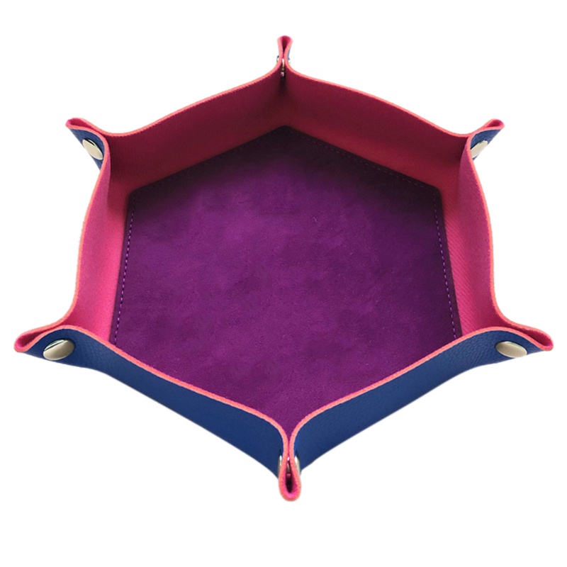 Khay Đựng Trò Chơi RPG DnD Hình Lục Giác Gấp Gọn Tiện Dụng