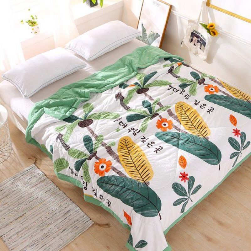 Chăn hè đũi chần bông za.ra home 2m*2m3 siêu nhẹ, mềm, mát