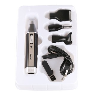 Máy Cạo Râu Cắt Tỉa Lông Mũi Đa Năng Kemei 6630 4in1