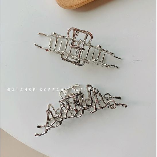 Kẹp Tóc Kim Loại Thiết Kế Độc Đáo Cho Nữ