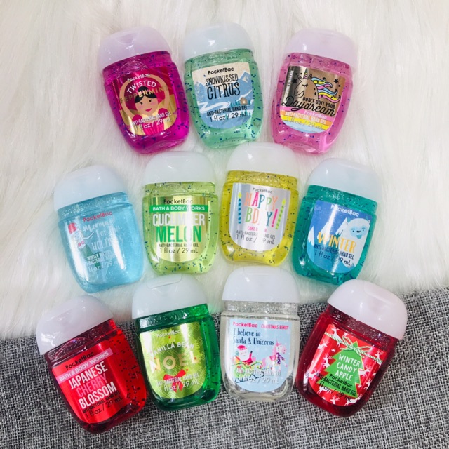 Combo 4 chai Hand Gel Bath&amp;Body Works