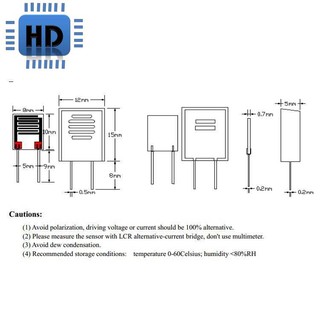 Cảm Biến Độ Ẩm HR202 zin HD1