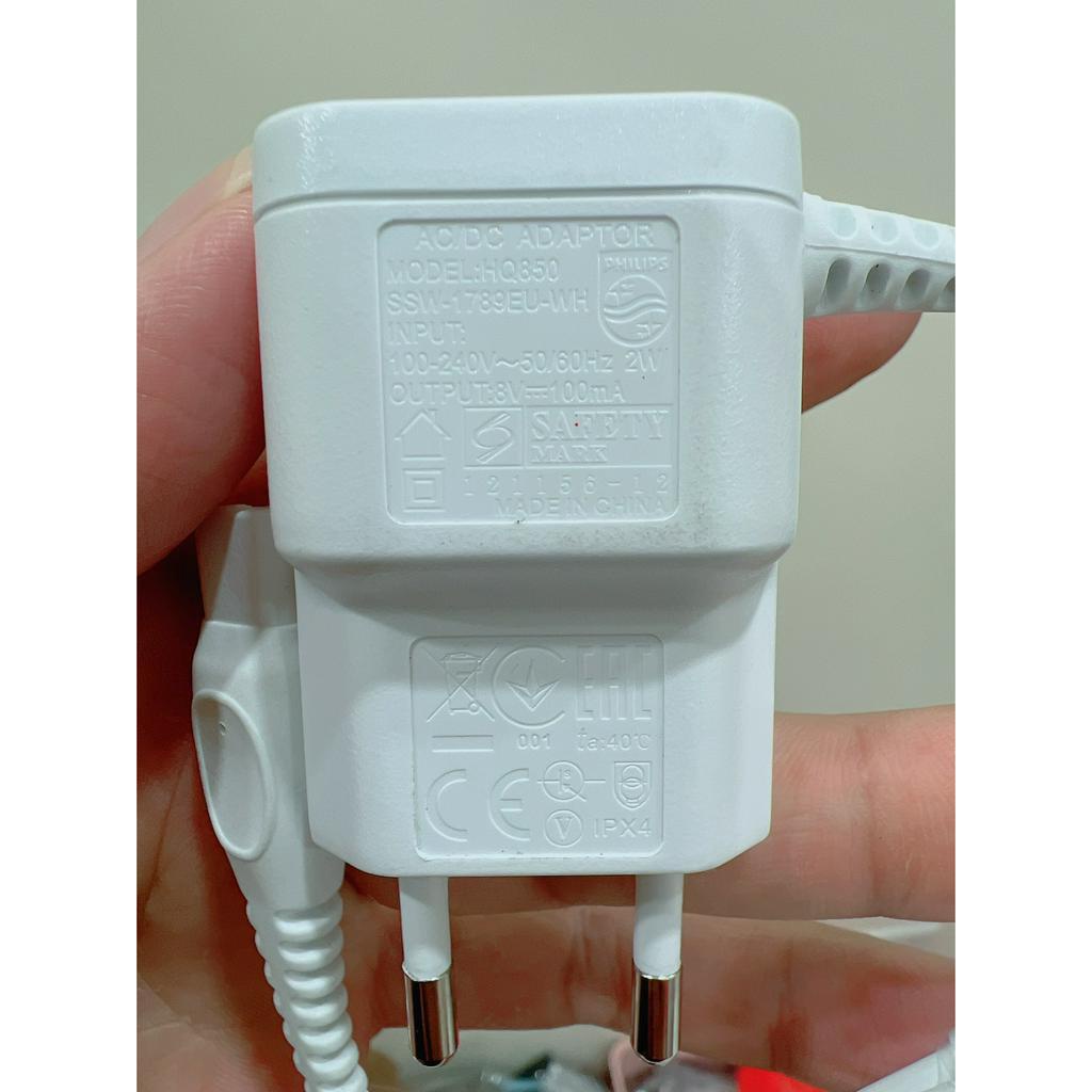 dây sạc cho Máy rửa mặt Philips Visapure SC5275 BSC200 chính hãng