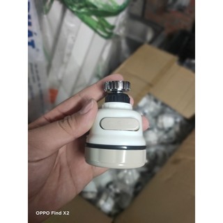 Đầu vòi rửa chén tăng áp mạnh 3 chế độ nước - xoay 360 độ