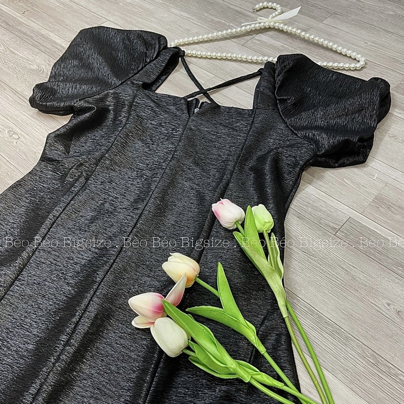 ĐẦM VÂN CỘT DÂY CỔ BIGSIZE 50-85KG KÈM ẢNH THẬT ( BÈO BÉO)