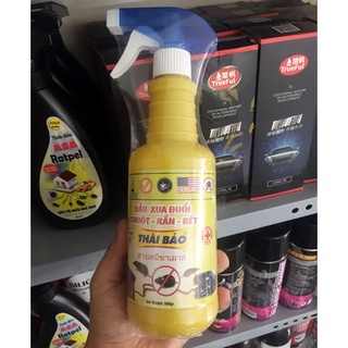 Dầu xua đuổi chuột - rắn - rết Thái Bảo 500gram