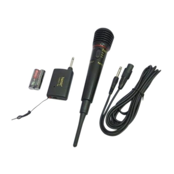 Micro Không Dây HM-308 - Màu Đen
