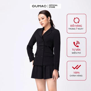 Chân váy nữ xếp ly VA10237 GUMAC