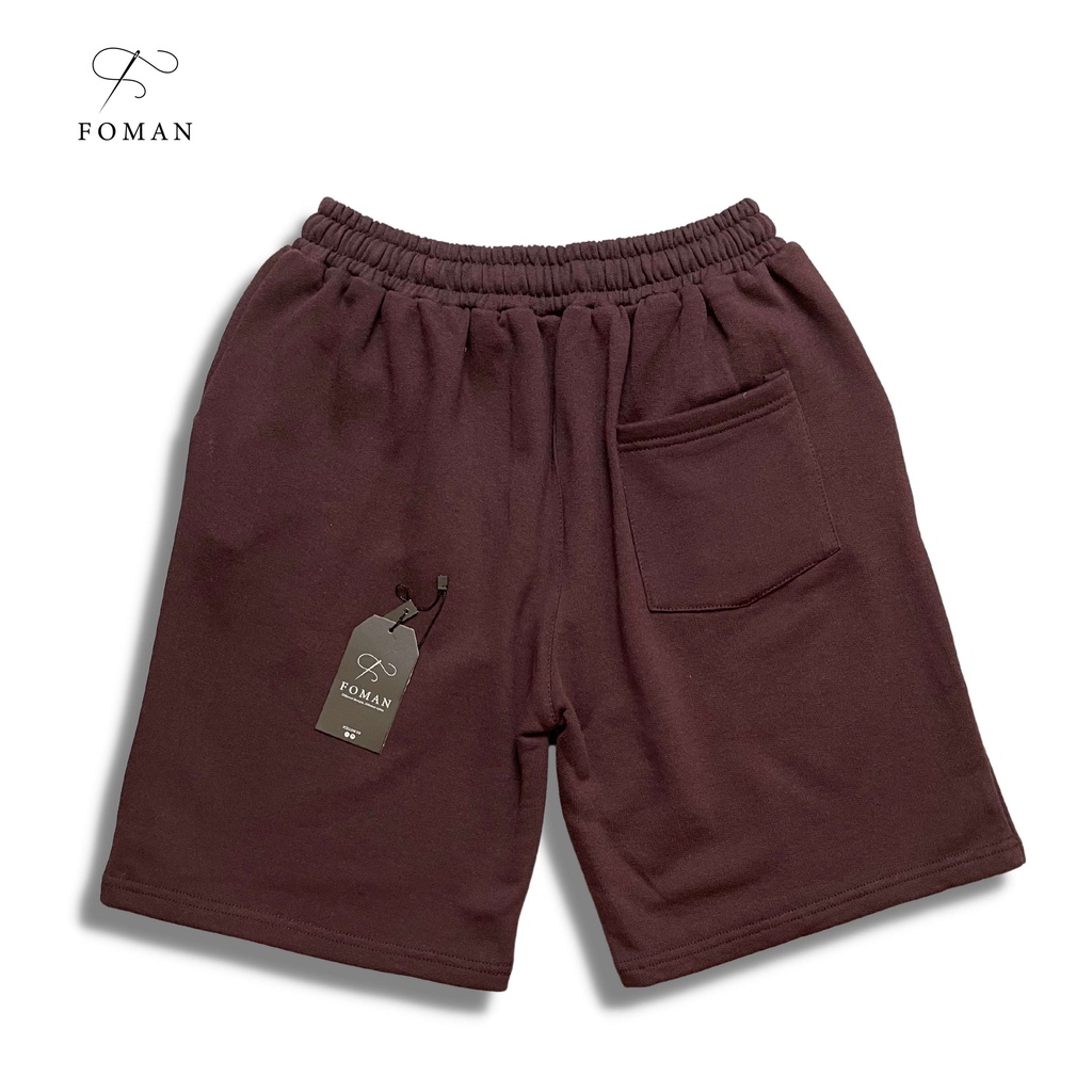 Quần Short Basic Nam Nữ FOMAN vải Cotton chân cua Form Unisex thiết kế Trẻ Trung Cá Tính