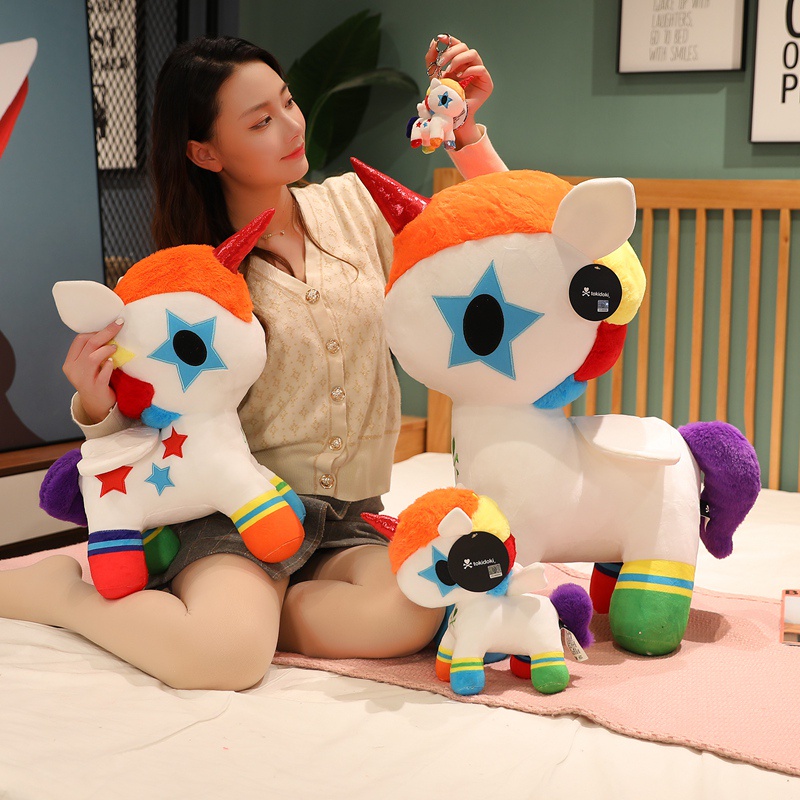 Đồ chơi nhồi bông Hình Kỳ Lân Tokidoki Dễ Thương 10/27/45CM