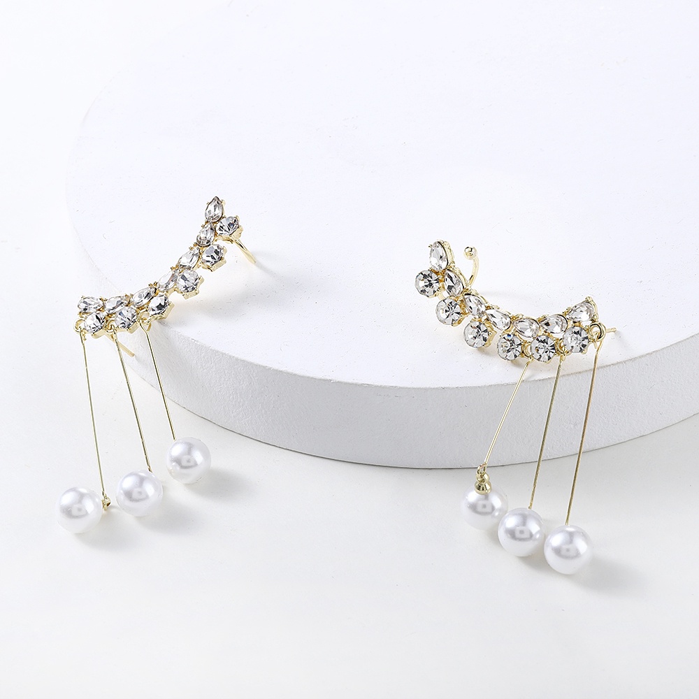 1 đôi bông tai đính đá sang trọng dành cho nữ