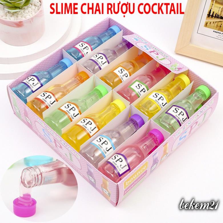 Slime chai nước ngọt Rio-SPJ nhiều mẫu thiết kế độc đáo ấn tượng đồ chơi slam gudetama