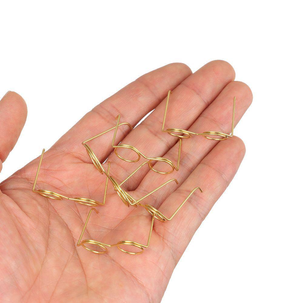 Set 10 Mắt Kính Gọng Tròn Mini Đồ Chơi Cho Bé
