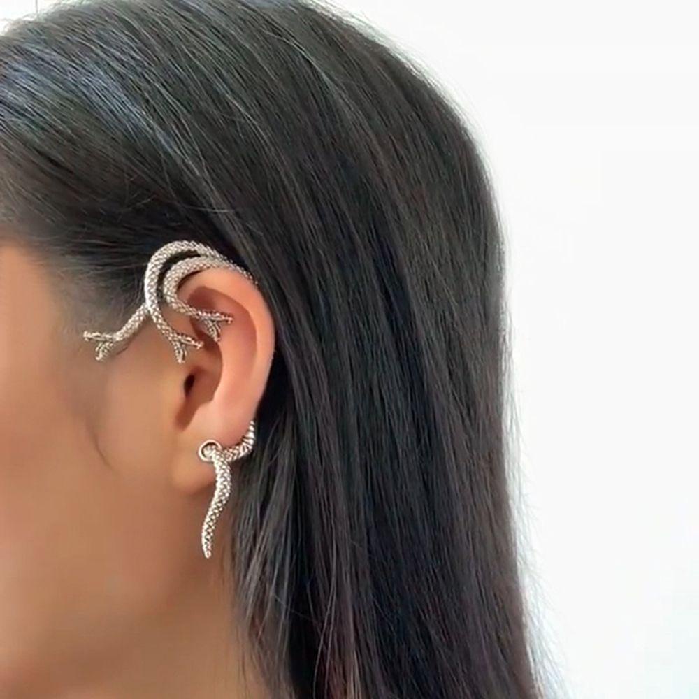 FORBETTER Bông Tai Hợp Kim Thiết Kế Đơn Giản Thời Trang Cho Cặp Đôi