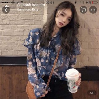 Sơ mi bánh bèo các mẫu tổng hợp