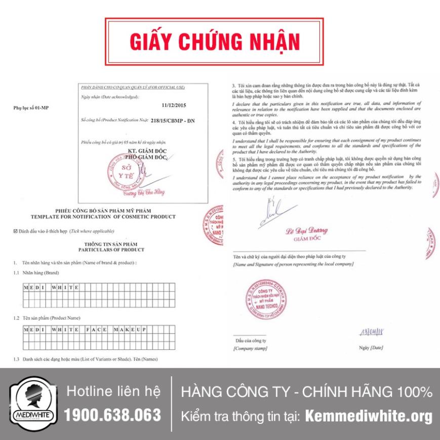 Kem Trang Điểm Trắng Da Medi White Chính Hãng - Kem Trang Điểm Chống Nắng Trắng Da Medi White - Hàng Công Ty | BigBuy360 - bigbuy360.vn