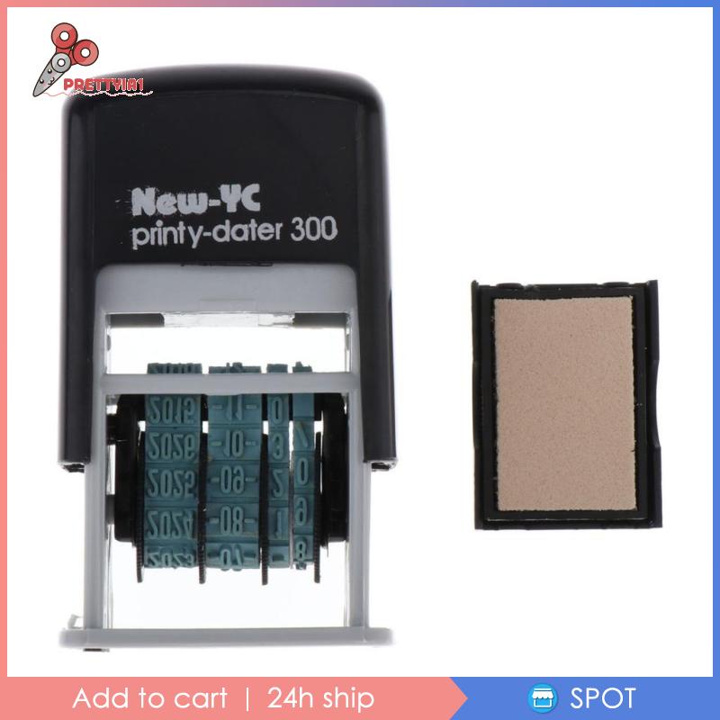 Con Dấu Ngày Tháng Tự Đóng Dấu H-4mm Prettyia1