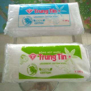Bông gòn y tế Trung Tín 5g ,  25g ,  100g