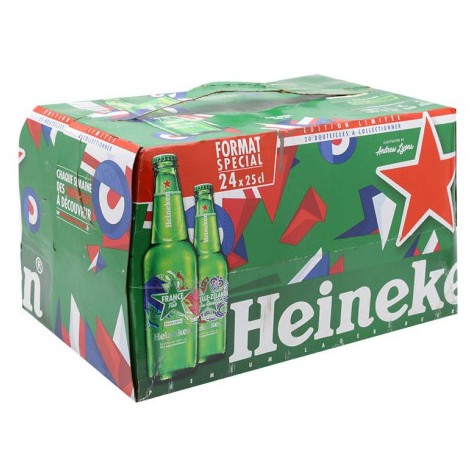 Bia Heineken Pháp 24 chai 250ml