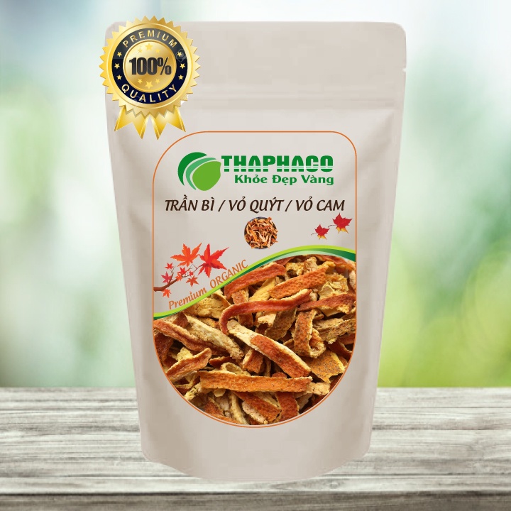Trần Bì/ Vỏ Quýt/Vỏ Cam Khô Nguyên Chất - Túi Zip 100gram